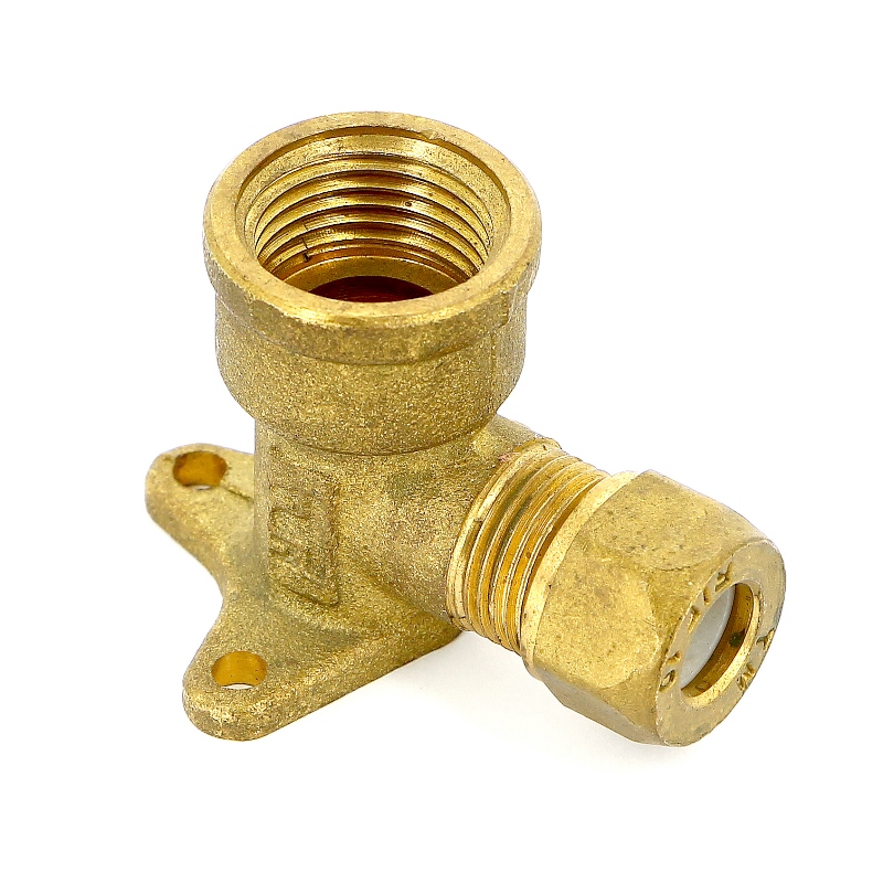 Водорозетка обжим-В с пластиковым кольцом TIEMME 10х1/2" 1200097 - Вид №1