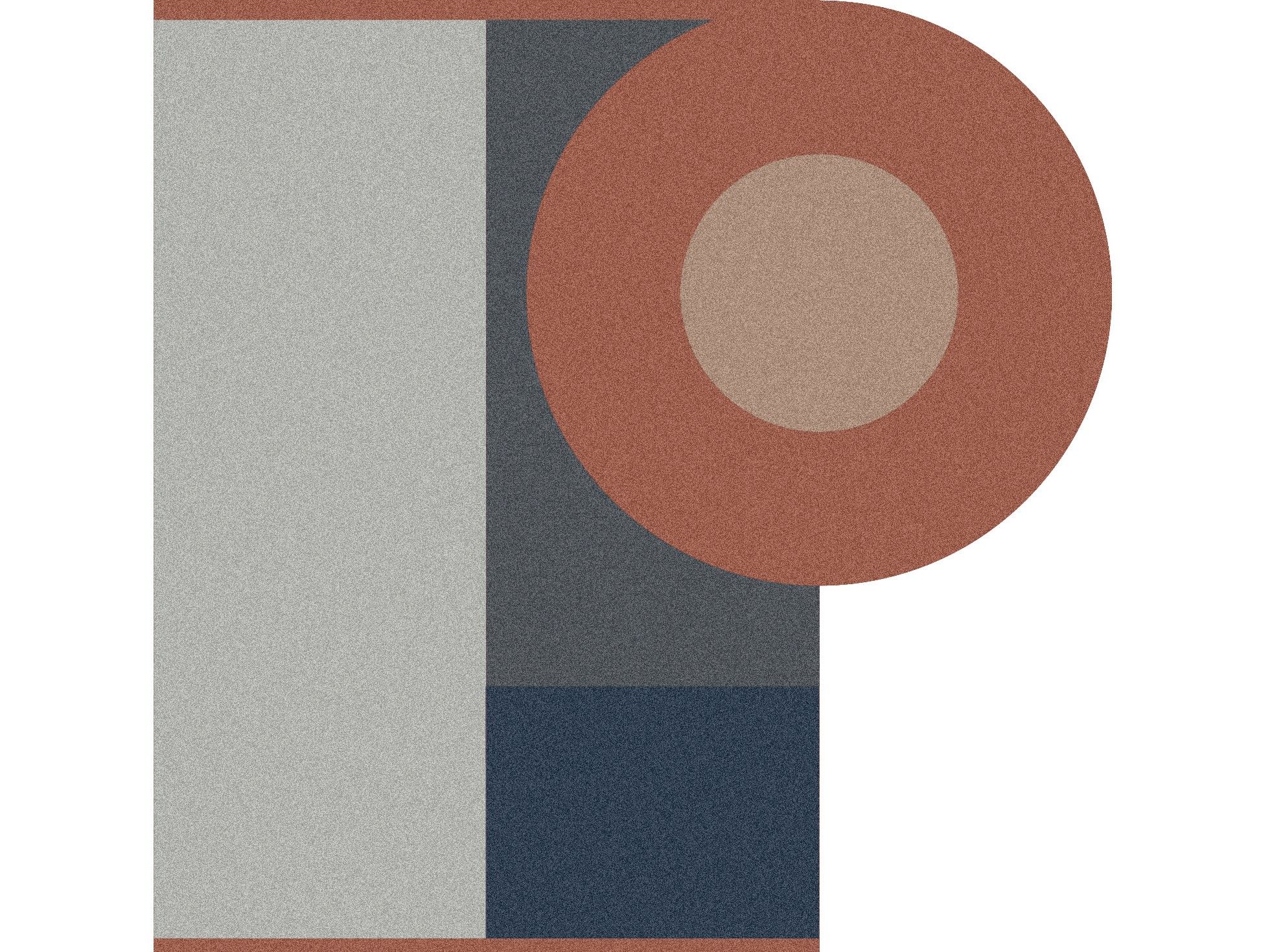 Ковер для ванной с геометрическим рисунком Antoniolupi летающая геометрия ARCH-00046754