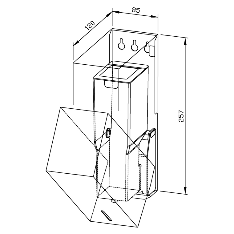 727343 Сенсорный дозатор дезинфицирующего средства WP101e-7 WAGNER_EWAR A-LINE Wagner Ewar  - Вид №1