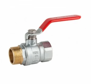 GENEBRE 3034h 06 Шаровой кран (красная ручка)