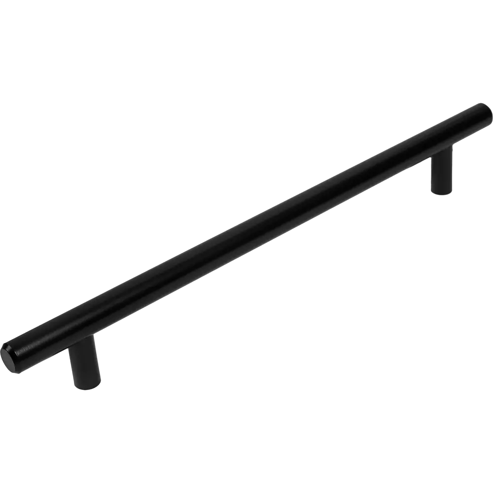 86923517 Ручка-рейлинг мебельная 8926 192 мм цвет матовый черный STLM-1011972 EDSON 