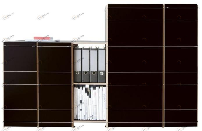 Nils Holger Moormann Модульный офисный блок из мдф с распашными дверями K1 sun-id-1410952