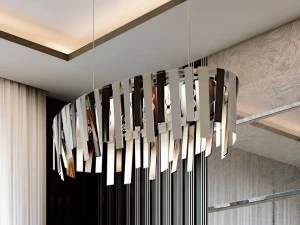 Bizzotto Подвесной светильник прямого света из металла Symphony - infinity