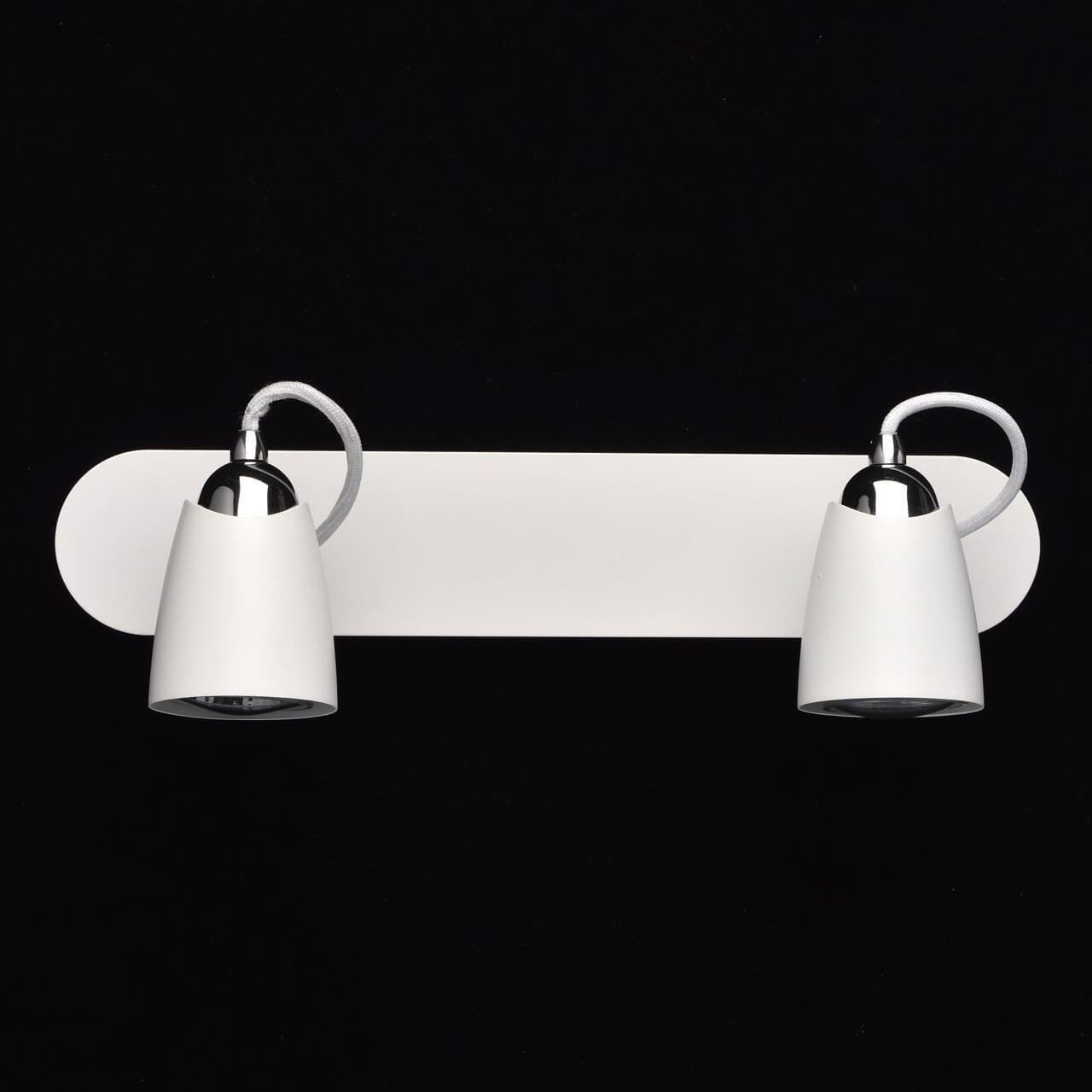 Спот настенный белый на 2 лампы De Markt "Астор 5" 545021402 DE MARKT АСТОР 00-3926275 Белый - Вид №3