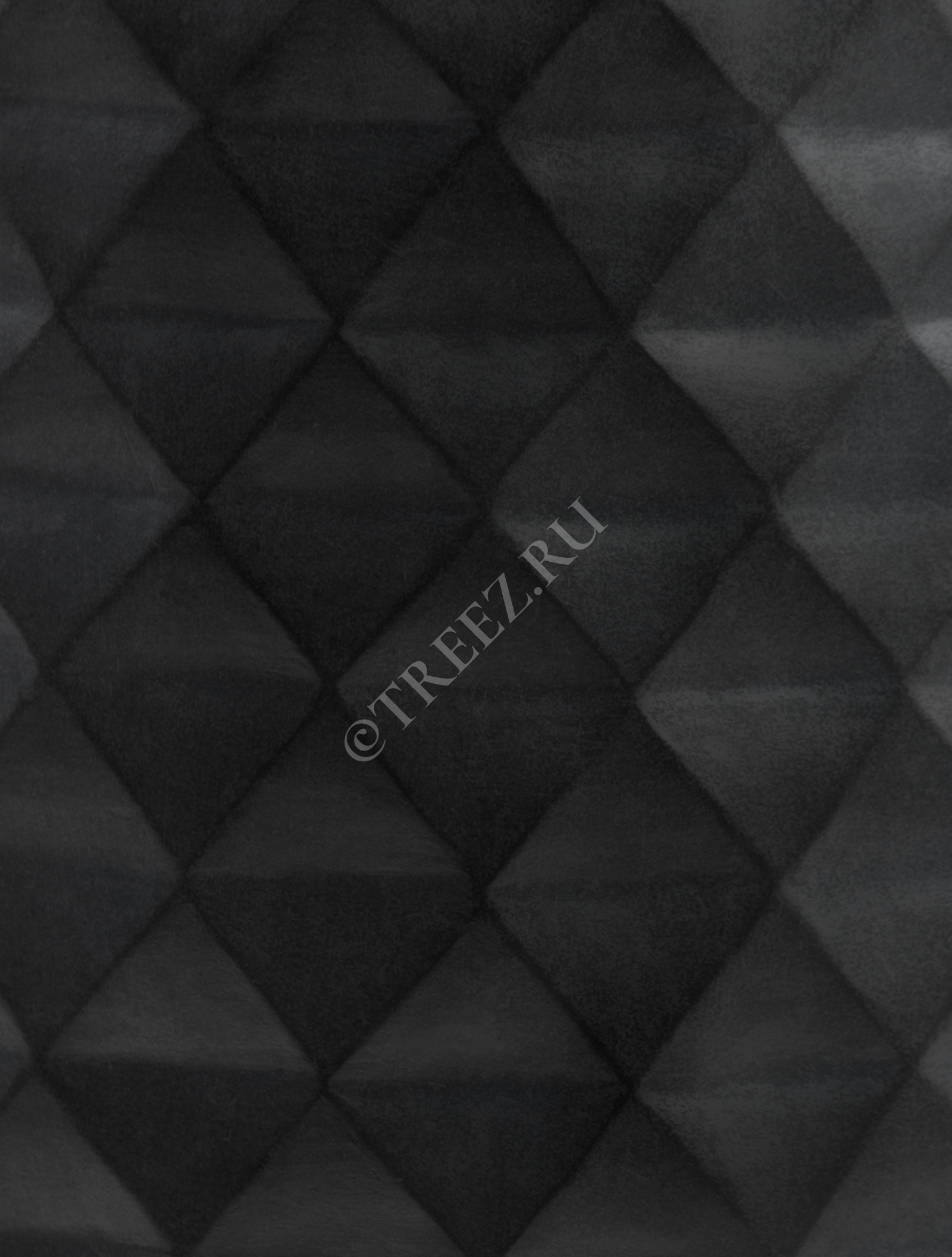 41.1020-0037-BLCK-37 Кашпо  ERGO - серия Diamond - Чаша-конус - Антрацит Цветочная коллекция  - Вид №1