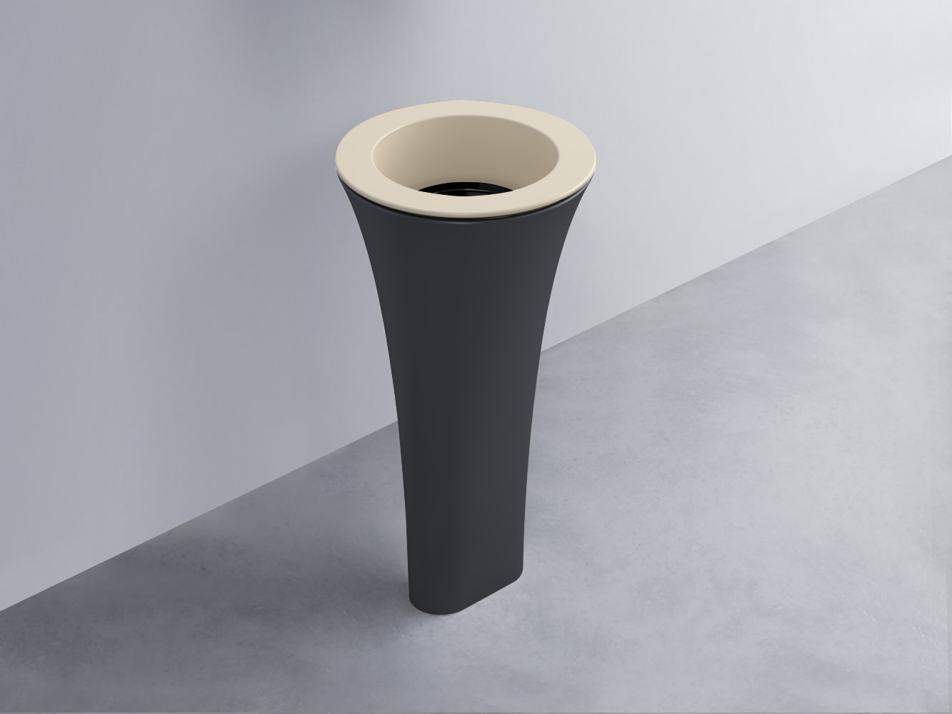 AMLA45-LN+AMPILT-N+AMCOLT-BA Раковина Amedeo Tondo отдельностоящая cielo Enjoy + Amedeo Ceramica Cielo
