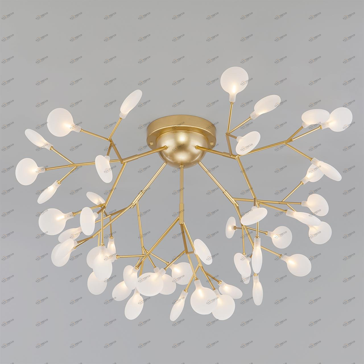 Потолочная люстра Bogates Foglia 543 BOGATES ДИЗАЙНЕРСКИЕ, FOGLIA 312512 Белый 