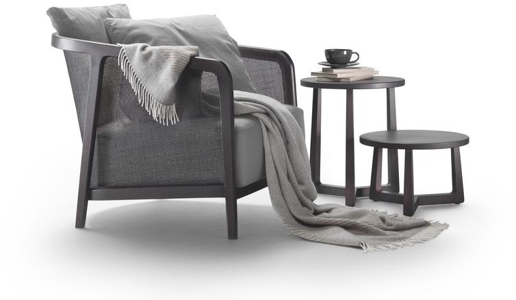 Flexform Кресло из ткани со съемным чехлом с подлокотниками sun-id-1432345 - Вид №2