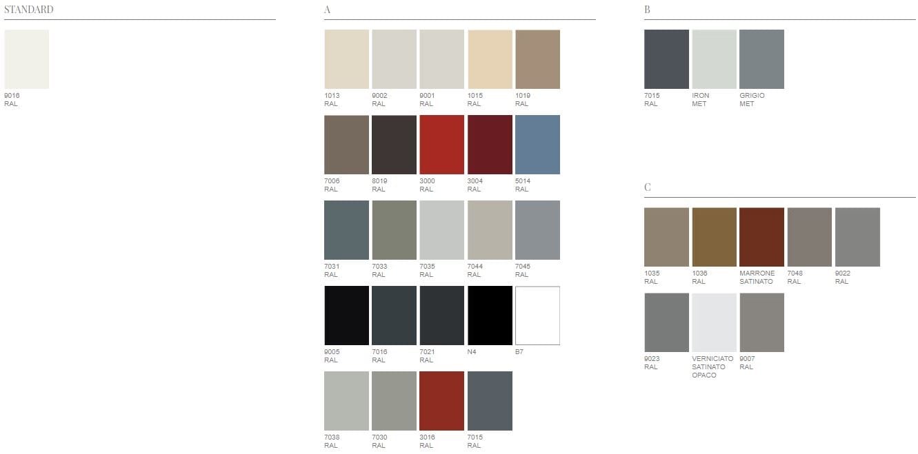 Настенный алюминиевый горизонтальный радиатор Caleido ARCH-00107393 - Вид №3