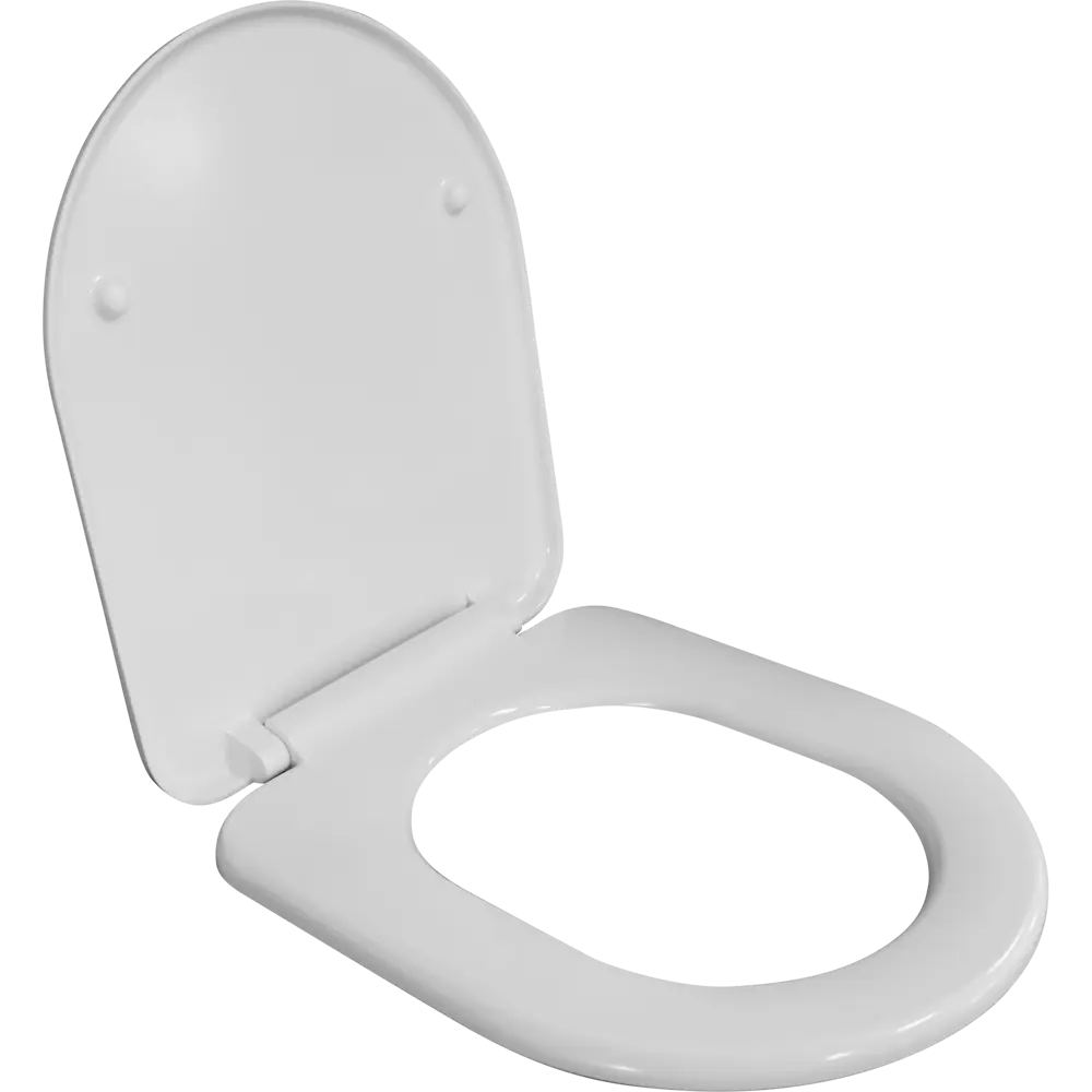 Сиденье для унитаза KONSENSA Мауро цвет белый STLM-2055533 - Вид №1