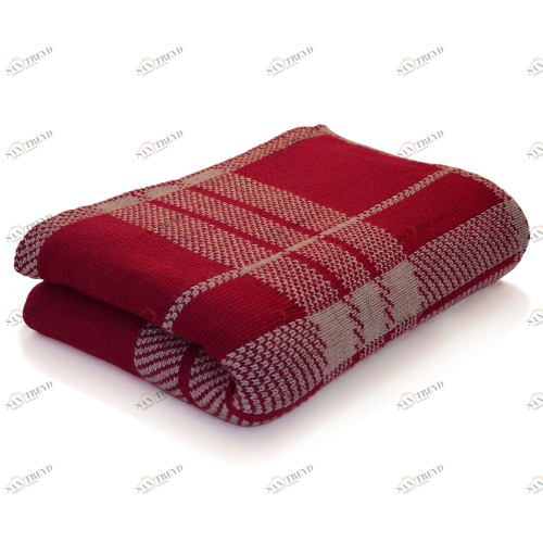 Плед шерстяной 120х170 см Tartan Love красный APERO ДИЗАЙНЕРСКИЕ, КЛЕТКА, ОРНАМЕНТ 010357 Красный 