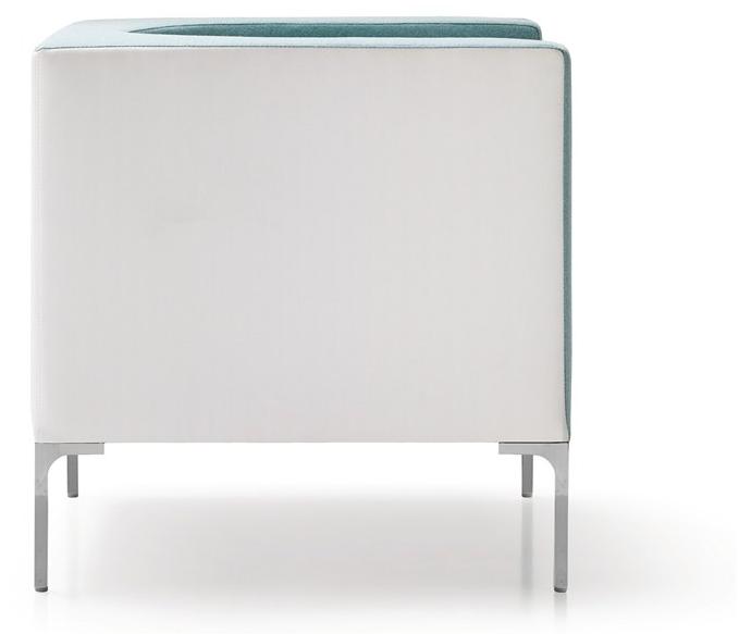 Кресло с обивкой из ткани с подлокотниками Hub Santreyd sun-id-1365684 - Вид №2