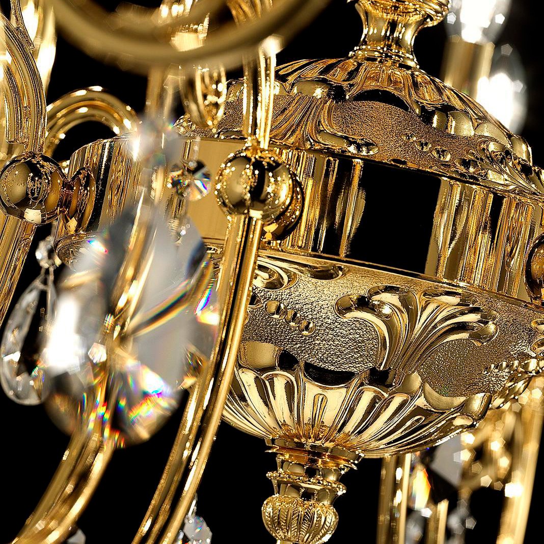 Masiero ZAIRA27 G03 cut crystal люстра подвесная 121260 - Вид №3