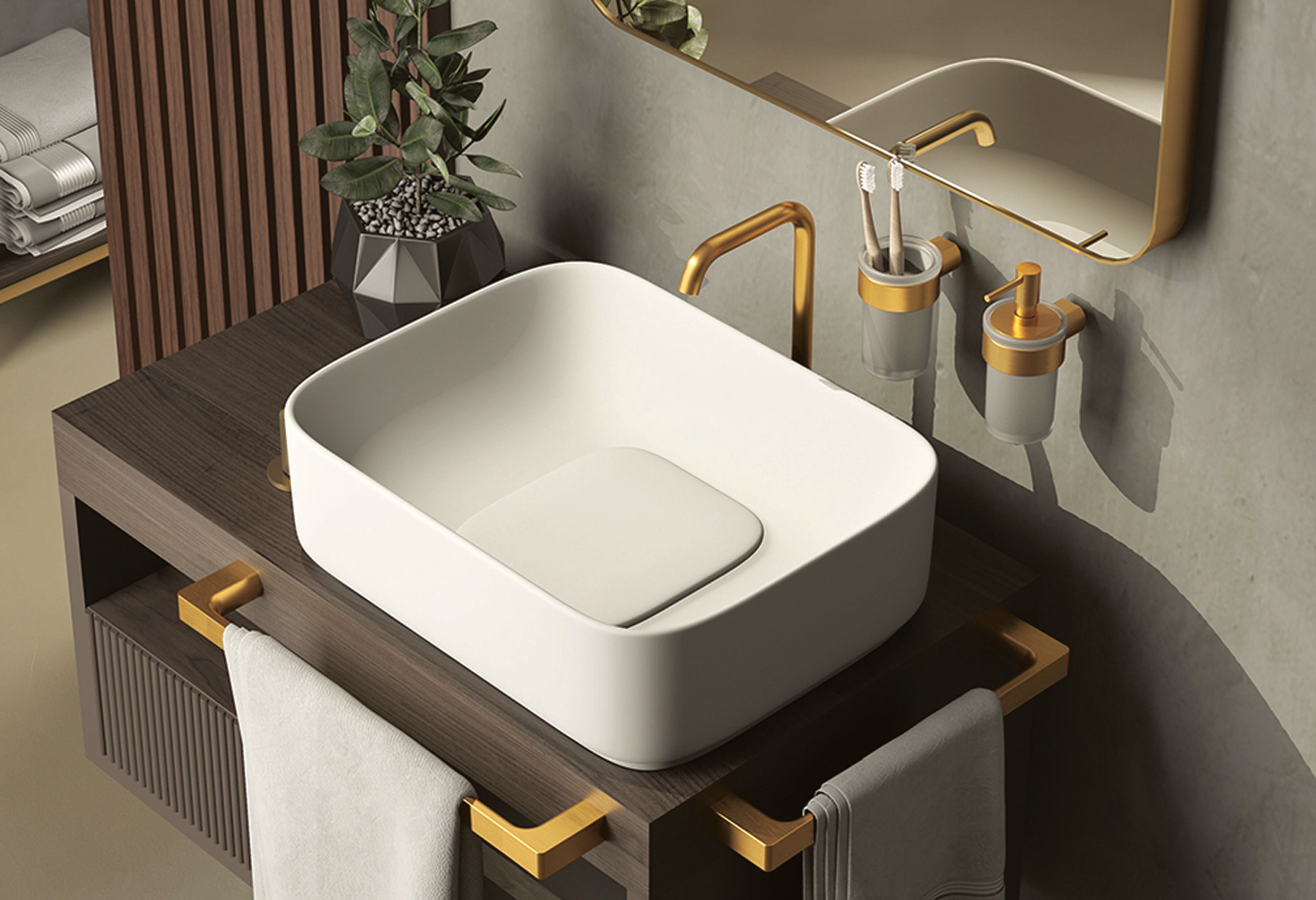 Настенный дозатор мыла из матового стекла GEDY Пиренеи ARCH-00095995 - Вид №6