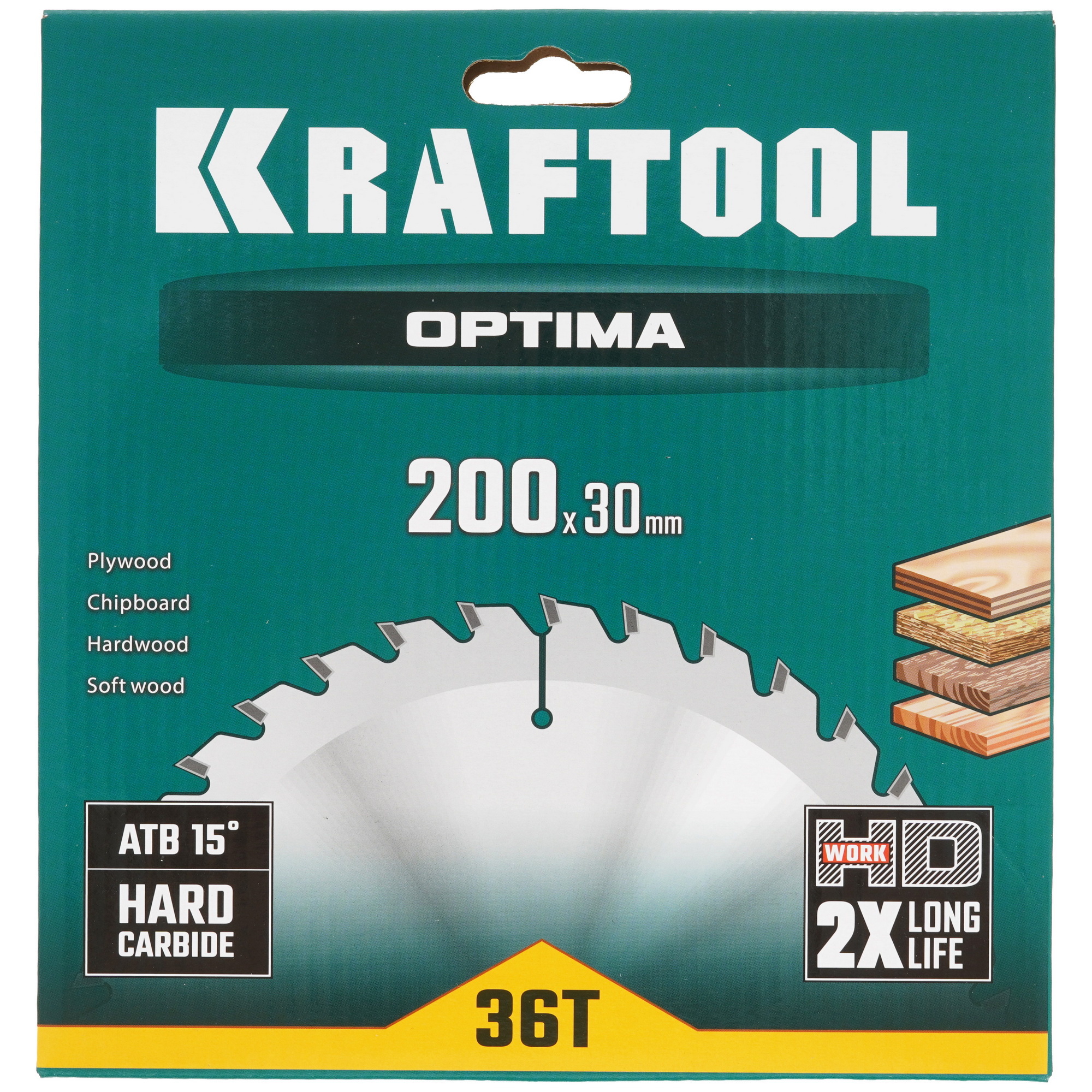 Диск пильный KRAFTOOL 36951-200-30 9108018 STDN-0090449 - Вид №3