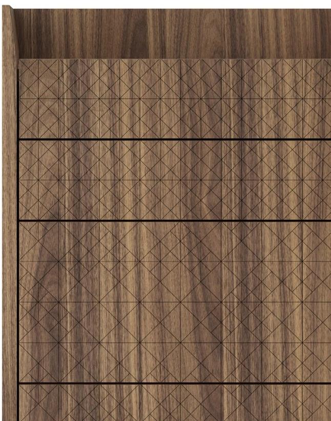 Barba design Комод из ореха Trame C65.b1 - Вид №1