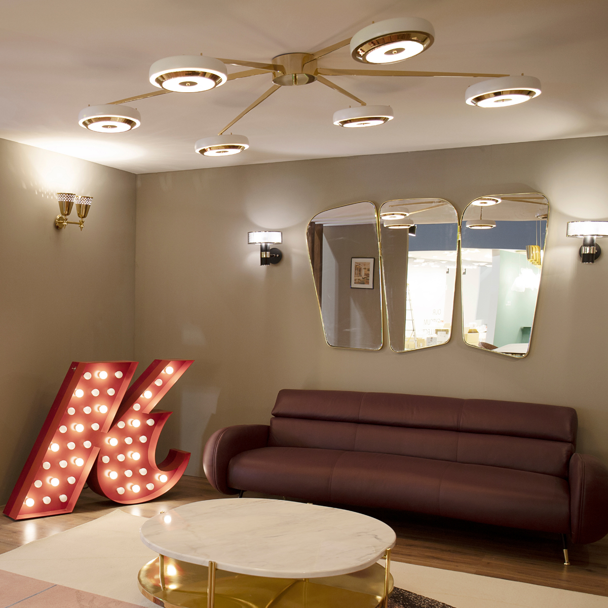 Подвесные лампы Carter Suspension Lamp Covethouse DELIGHTFULL  - Вид №1