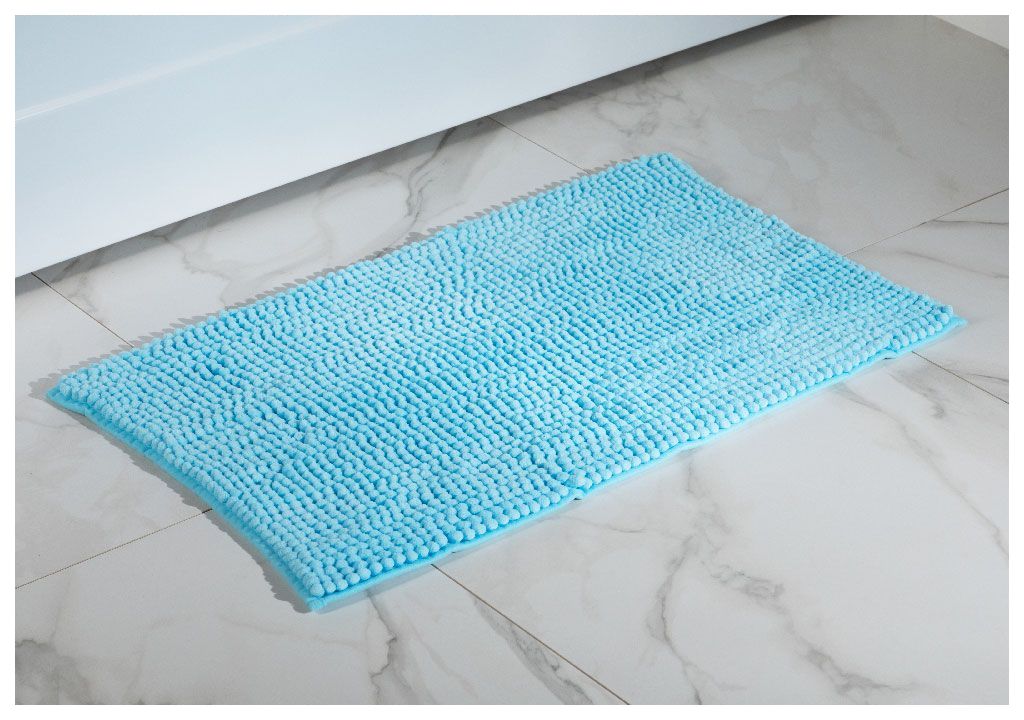 Коврик для ванной Aquanet MA3437C1 75см, голубой  - Вид №1