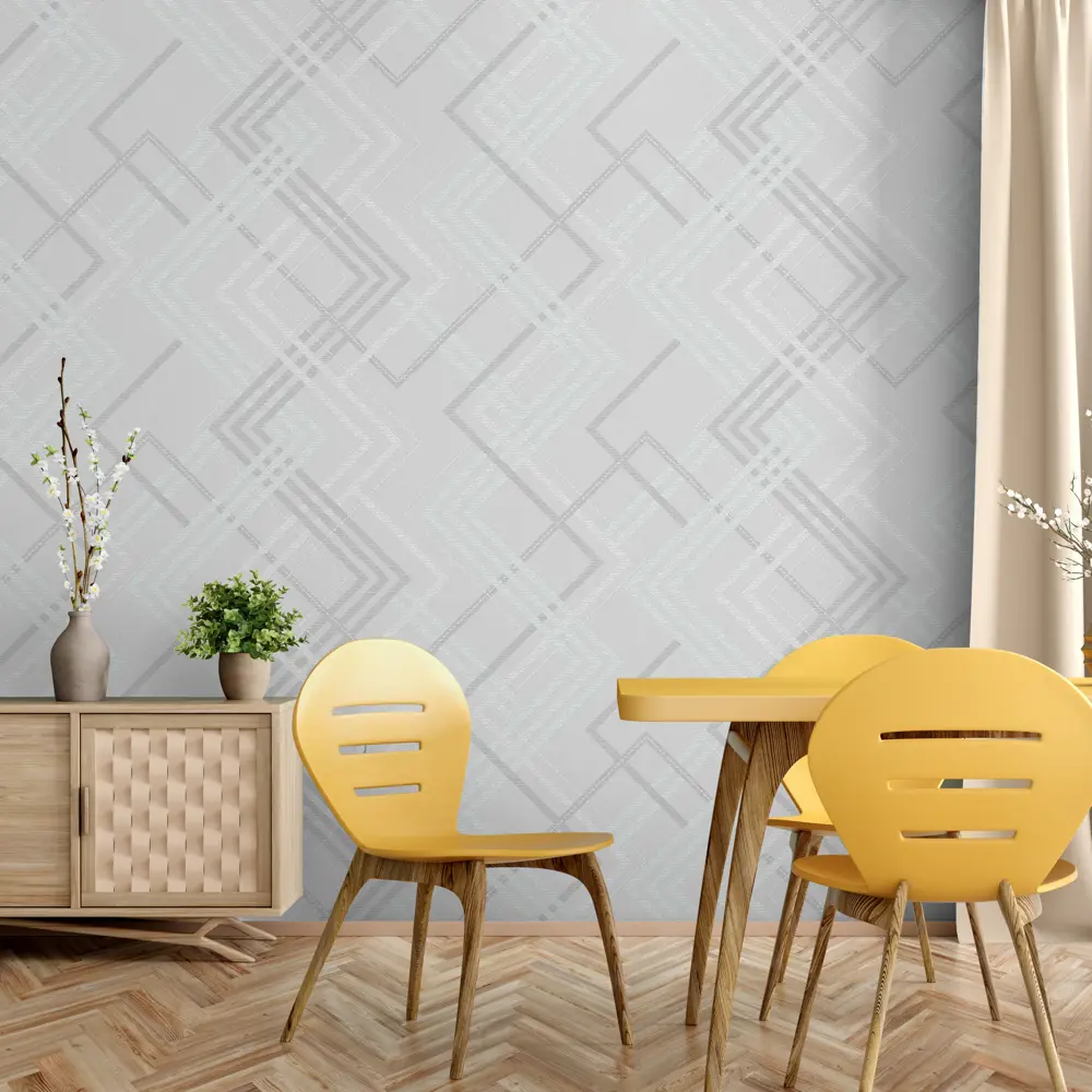 Обои флизелиновые Ateliero Jameson серые 1.06 м 889074 STLM-2142969 - Вид №2