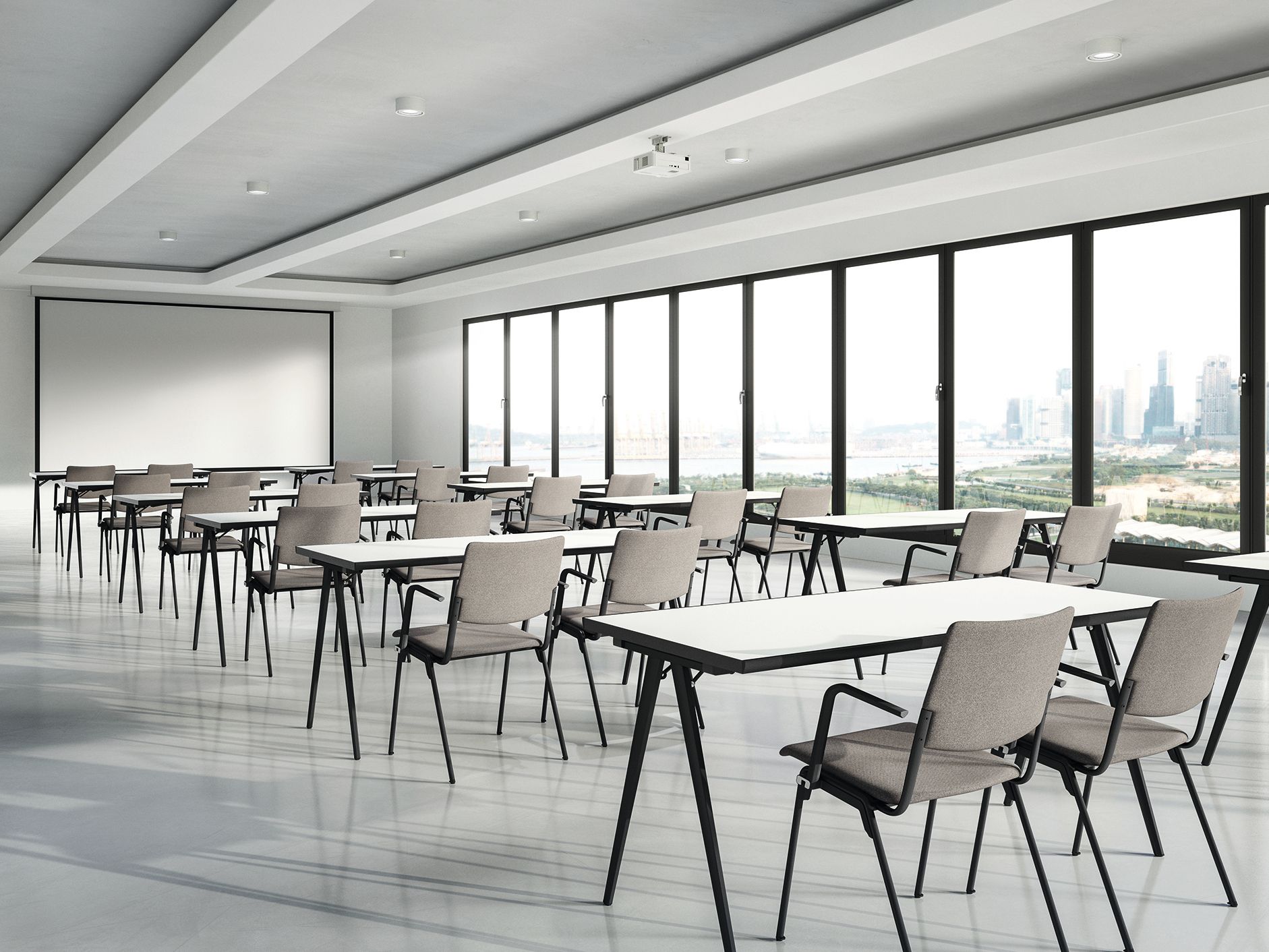 Мягкий штабелируемый стул для конференций Brunner Hero Plus ARCH-00026648