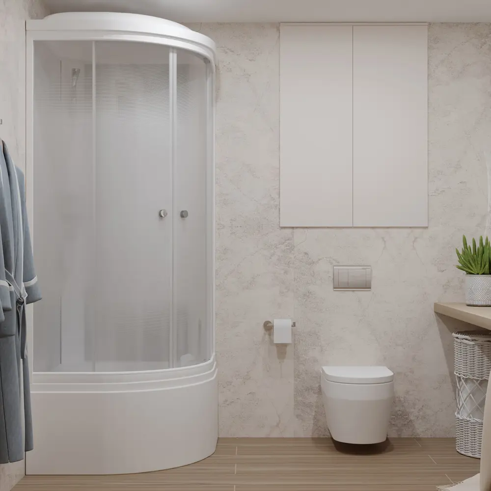 Душевая кабина Triton Лайт Б глубокий поддон 90x90 см STLM-2078396 - Вид №7