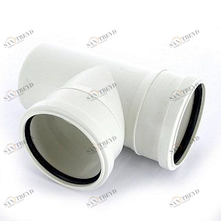 Тройник 87 SINIKON D110 мм шумоизолированный Комфорт 508029K