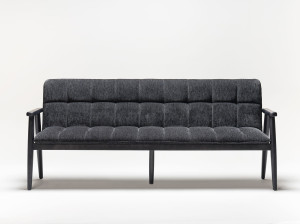 Тканевая скамья со спинкой