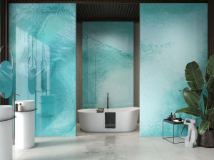 Декоративная панель из алюминия, стекла или ПММА