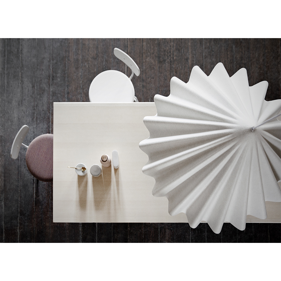 1600659 MENU Танцующий подвесной светильник Белый  - Вид №1