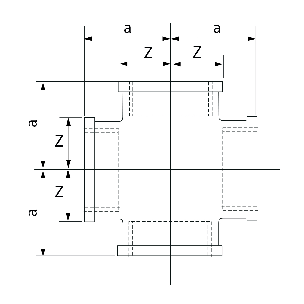 3180006000000 Тройники Tece  - Вид №1