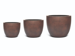 Садовый горшок из полиэстера, армированного стекловолокном (PRFV)