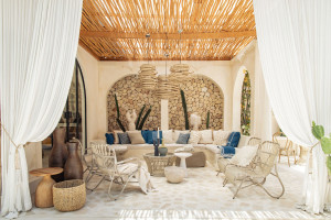 Садовое кресло из синтетического волокна