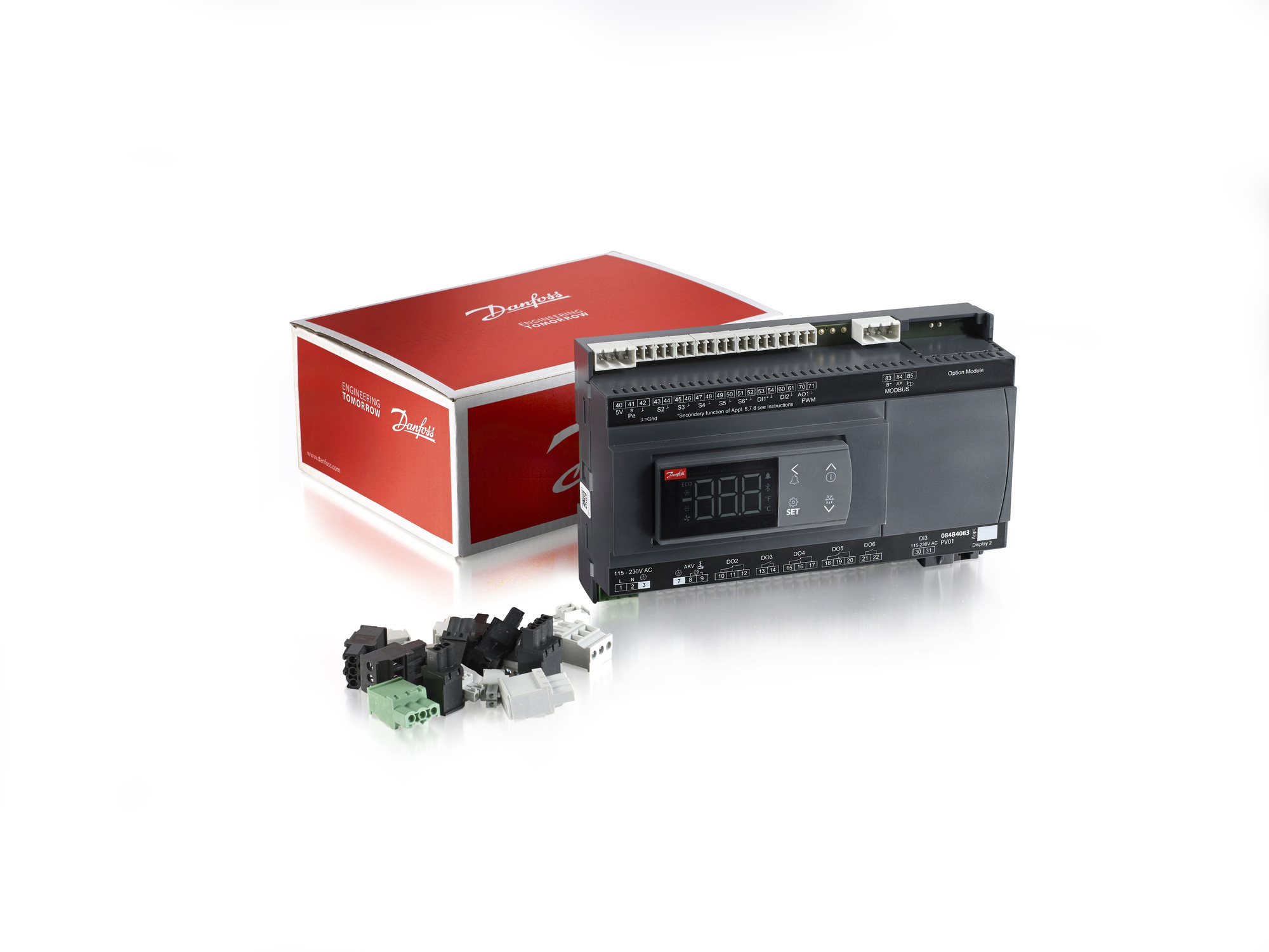 Danfoss AK-CC55 AK-CC55 контроллер испарителя. 1 кл. П 084B4182  - Вид №5