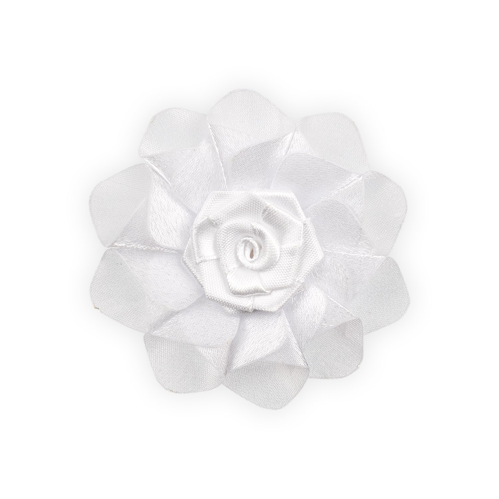 40 Цветок №01 белый BLITZ 