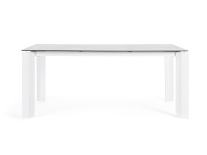 Керамический и алюминиевый садовый стол