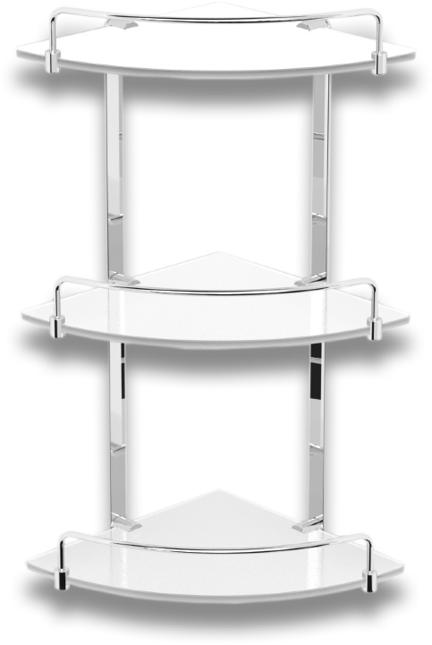 70252 Полка подвесная цвет хром LANGBERGER Accessories