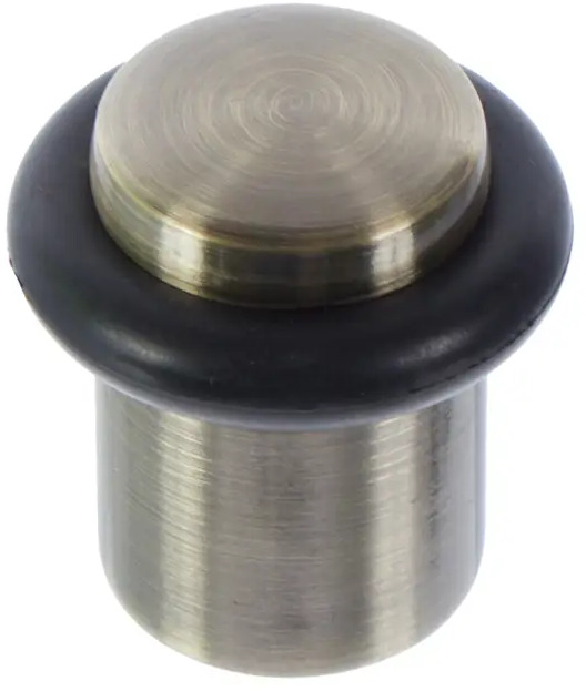 Дверной стопор Apecs с мягким амортизатором в стиле античная бронза 18114971