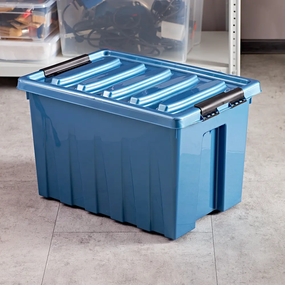 ROX BOX Универсальный контейнер с крышкой и колесами 70 л 16456379 STLM-0006867 - Вид №6