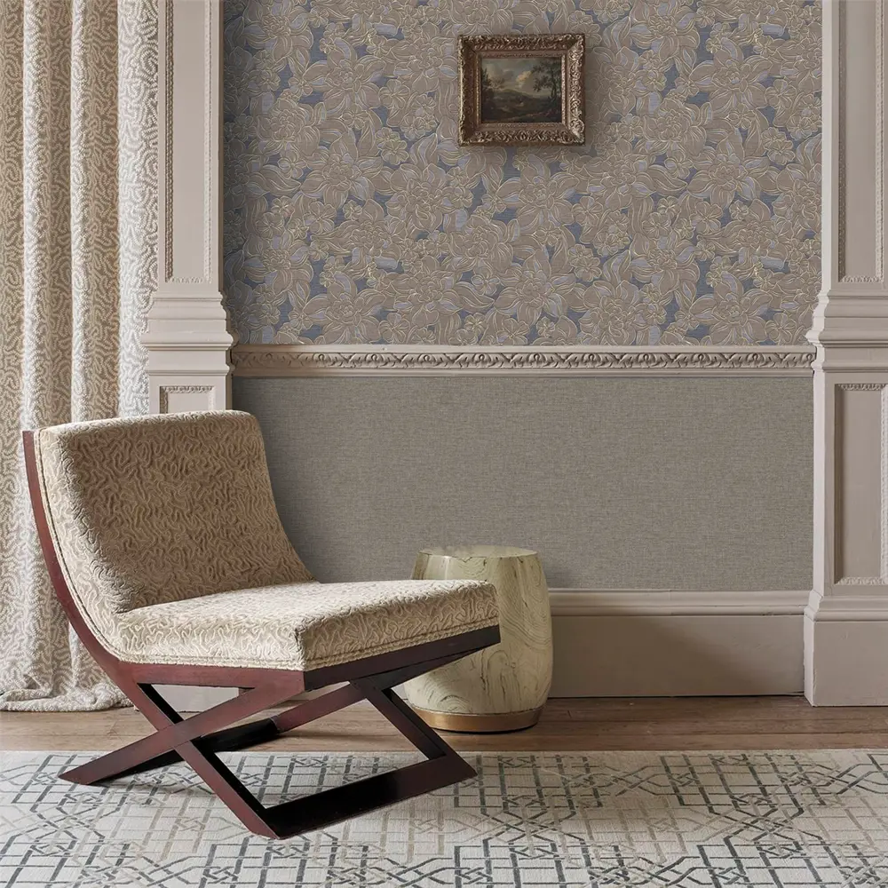 Обои флизелиновые Erismann Jacklin коричневые 1.06 м 6198-6 STLM-2058860 - Вид №3