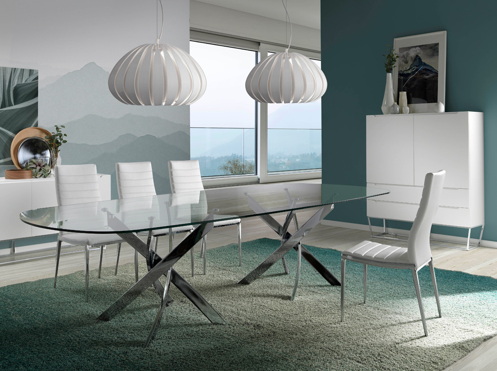 007822 Стул белый Angel Cerda BZ803  - Вид №1