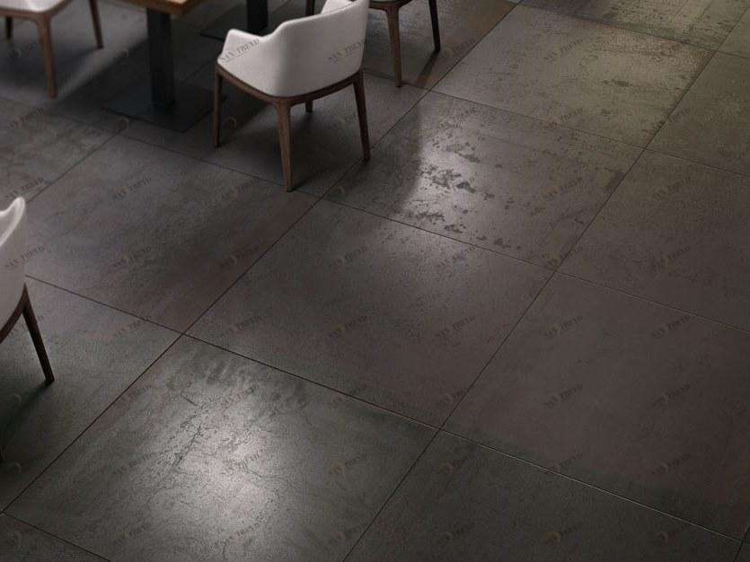 COTTO D'ESTE Настенная / напольная плитка из керамогранита с эффектом металла Metal sun-id-1369375