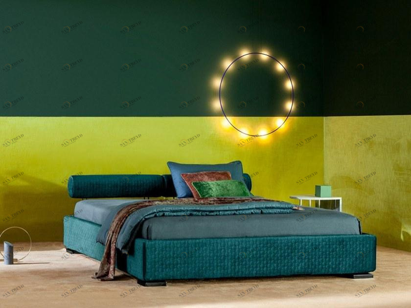 Twils Двуспальная кровать из ткани Max rollò sun-id-1442451