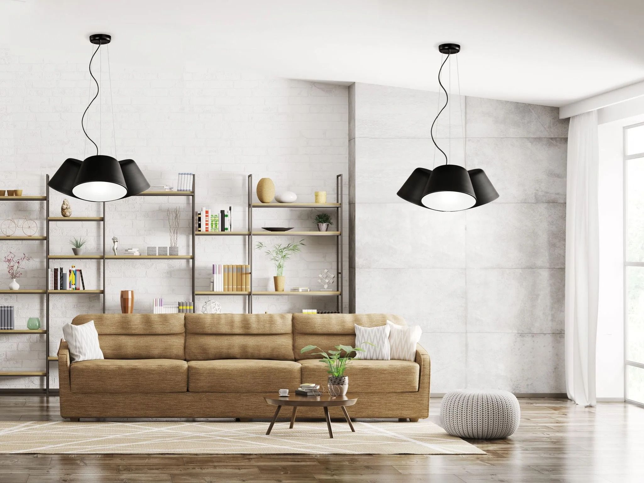 Металлический светодиодный подвесной светильник Olé Lighting Sento ARCH-00044459 - Вид №4