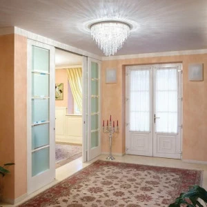 MULTIFORME Стеклянный потолочный светильник с кристаллами Crystal dream