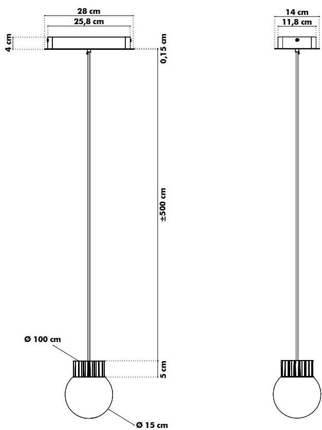BuzziSpace Светодиодная подвесная лампа sun-id-1411868 - Вид №5