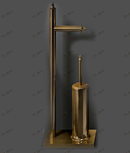 Il Tempo Del Стойка с ершиком и бумагодержателем Termoarredo Accessori AC2548 Arredo TERMOARREDOACCESSORIAC2548ARREDO