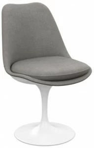 KNOLL Стул из мягкой ткани Tulip
