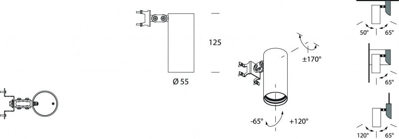 Круглый светодиодный прожектор Lucifero's LBS ARCH-00075605 - Вид №2