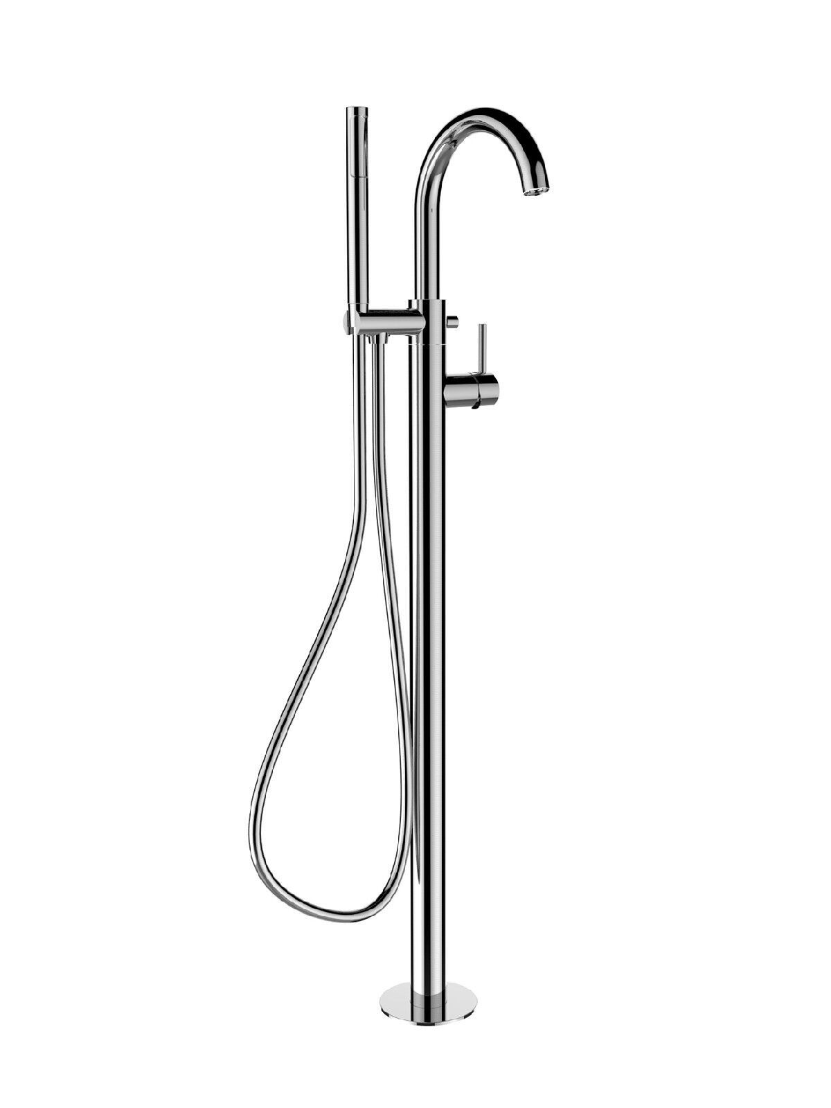 Однорычажный смеситель для ванны с ручным душем Rubinetterie Frattini Pepe XL ARCH-00061708 - Вид №13