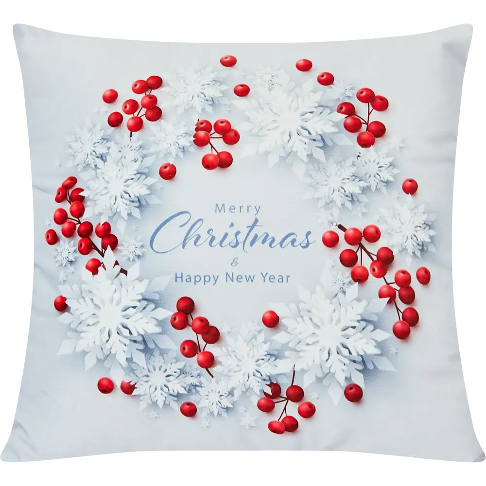 Подушка Венок 45x45 см цвет белый 88791403 STLM-2122846 SEASONS 